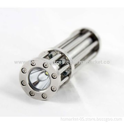Colorful LED Torch Light, 350lm Cree R5 LED, Rechargeable 1x 18650, Driver Protection, 4 HoursNew